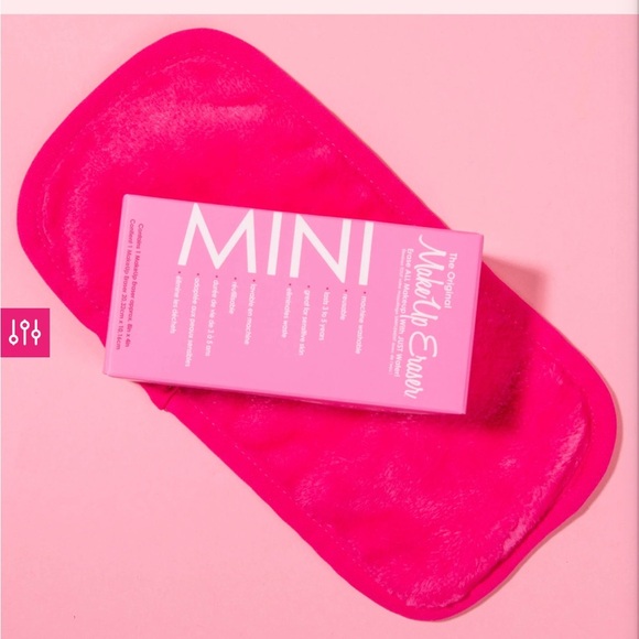 MAKEUP ERASER remover Mini Pink reusable sustainable soft wipes travel vacation - Picture 3 of 4